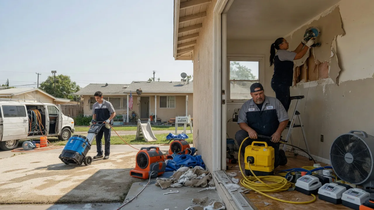 Water Damage Restoration in Vauxhall, NJ near me